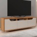 Rack para TV Até 60 Polegadas Jersey 2 Portas 1 Gaveta Cedro/Off White - Casa D