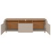 Rack para TV Até 60 Polegadas Jersey 2 Portas 1 Gaveta Cedro/Off White - Casa D