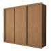 Guarda-Roupa Casal Nápoli 3 Portas 6 Gavetas Carvalho - Minastex