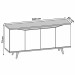 Balcão Buffet Grace 4 Portas Off White/Cedro 050.454 - Casa D