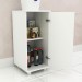 Armário de Cozinha com Prateleira Bl3306 Branco - Tecno Mobili