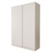 Guarda-Roupa Solteiro Kiara 2 Porta de Correr Branco - Minastex