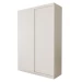 Guarda-Roupa Solteiro Kiara 2 Porta de Correr Branco - Minastex