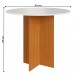 Mesa de Jantar 4 Lugares Freijó/Off White 10085.1 - Indékes