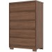 Cômoda Andría 5 Gavetas Castanho - Henn