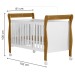 Berço Mini Cama Slim 100% Mdf com Colchão Branco/Ypê - Tigus