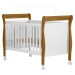 Berço Mini Cama Slim 100% Mdf com Colchão Branco/Ypê - Tigus