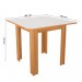 Mesa de Jantar 4 Lugares Freijó/Off White 10050.1 - Indékes