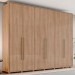 Guarda-Roupa Casal Vigo 6 Portas 3 Gavetas Jequitibá Brilho - Henn