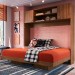 Cama de Casal Dallas Articulável com Aéreo Nogal - Art In Móveis