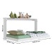 Cama de Solteiro Phoenix Articulável 90 Branco - Art In Móveis