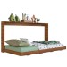 Cama de Solteiro Phoenix Articulável 90 Nogal - Art In Móveis