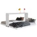 Cama de Solteiro Phoenix Dupla Articulável 90 Branco - Art In Móveis