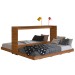Cama de Solteiro Phoenix Dupla Articulável 90 Nogal  - Art In Móveis