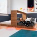 Cama de Solteiro Phoenix Dupla Articulável 90 Nogal  - Art In Móveis