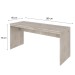 Mesa para Escritório W15 160 Snow - Compace