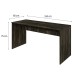 Mesa para Escritório W15 150 Carvalho Dark - Compace