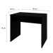 Mesa Escrivaninha W15 90 Preto ônix - Compace