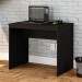 Mesa Escrivaninha W15 90 Preto ônix - Compace