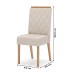 Cadeiras Kit 2 Cadeiras Nina Nature/Linho - Henn