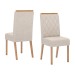 Cadeiras Kit 2 Cadeiras Nina Nature/Linho - Henn