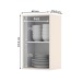 Armário Aéreo Cozinha Connect 1 Porta Off White C52 - Henn