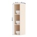 Nicho Aéreo Cozinha Connect 100% Mdf Off White - Henn