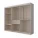 Guarda-Roupa Casal Vaticano 6 Portas 2 Gavetas Branco - Panorama Móveis