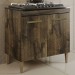 Armário de Cozinha para Cooktop 5 Bocas Sevilha 2 Portas Ypê - Kaiki Móveis