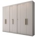Guarda-Roupa Casal Brooklyn 7 Portas 2 Gavetas Branco - Panorama Móveis