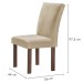 Mesa de Jantar 4 Lugares Kansas/Canela com Vidro Chocolate/Off White/Suede Cru 17992 - Cel Móveis