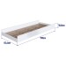 Cama Infantil Auxiliar Branco - Completa Móveis