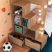 Beliche 4 Gavetas com Escada Aveiro Oak - Completa Móveis