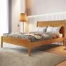 Cama de Casal Esmeralda 140cm Amêndoa Mel - Josandro