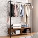 Closet Milão 2 Nichos Preto/Demolição 13426 - Artefamol