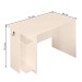 Mesa Gamer Vênus 2 Prateleiras Branco - Panorama Móveis