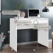Mesa Escrivaninha Facility 1 Gaveta Branco - Demóbile