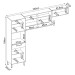 Cozinha Compacta Dama 6 Portas 1 Gaveta Amêndola Touch/Branco - Demóbile