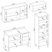 Cozinha Completa Firenze 11 Portas 2 Gavetas Amêndola Touch/Branco - Demóbile
