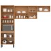 Cozinha Compacta Firenze 7 Portas Amêndola Touch/Branco - Demóbile