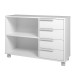 Rack para TV Até 40 Polegadas 4 Gavetas Branco Bse 02 - Brv