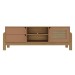 Rack para TV Até 65 Polegadas Trend 1 Porta 2 Gavetas Carvalho/Terracota - Pnr Móveis