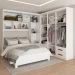 Guarda-Roupa Casal Paradise 10 Portas 6 Gavetas com Espelho Branco - Panorama Móveis