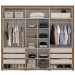 Guarda-Roupa Casal Coimbra 6 Portas 6 Gavetas Freijó/Off White - Politorno Móveis