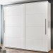 Guarda Roupa Casal Coimbra 2 Portas 6 Gavetas Branco - Politorno Móveis