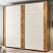 Guarda Roupa Casal Coimbra 2 Portas 6 Gavetas Freijó/Off White - Politorno Móveis