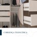 Guarda Roupa Casal Coimbra 2 Portas 6 Gavetas Freijó/Off White - Politorno Móveis