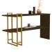 Aparador Luxo 1 Prateleira Canela/Dourado 4034 - Jb Bechara