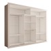 Guarda-Roupa Casal Melissa 3 Portas com Espelho Branco - Panorama Móveis