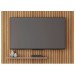 Painel para TV Até 70 Polegadas com Ripado 3d Aegon Buriti/Fendi - Caemmun